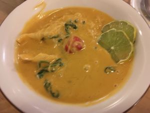 Thai Soup  at Bar Hola Flora in Burgos