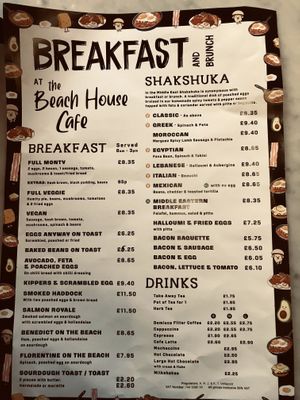 New menu for this year 😋  at Beach House in Lyme Regis