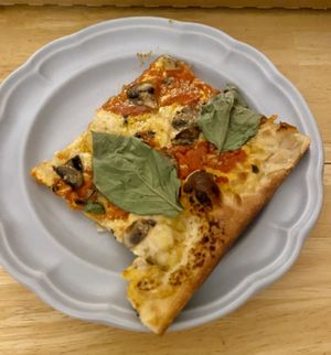 Vegan grandma pizza   at Zorch Pizza in Richmond