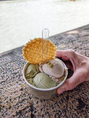  at Gelateria Ponte Pietra in Verona