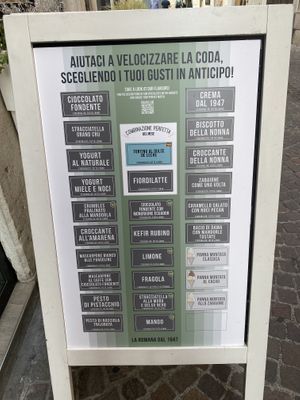   at Gelateria La Romana in Salo