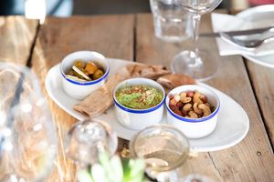 Nibbles at Three Veg at Samphire in Chichester