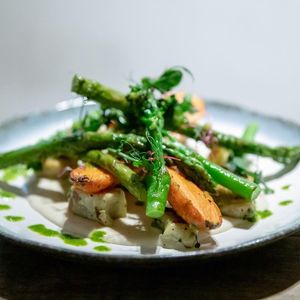 Our dishes at Three Veg at Samphire in Chichester