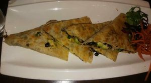 Quesadilla, no cheese sub avo. at Lalo in Cincinnati