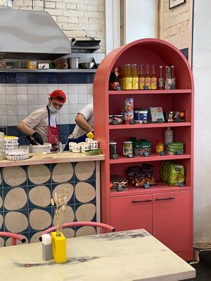 interior at Abu Gosh in Moscow