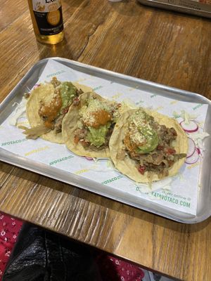 Vegan tacos  at Avotaco in Ta Xbiex