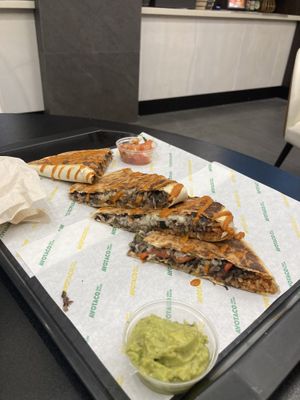 Vegan quesadillas  at Avotaco in Ta Xbiex