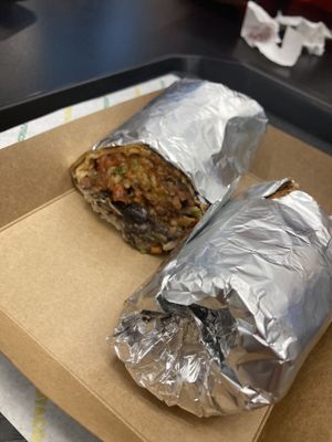 Vegan burrito   at Avotaco in Ta Xbiex