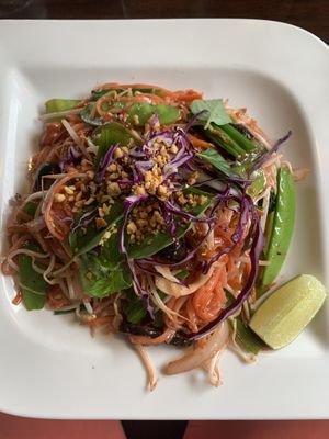 Vegan Pad Thai at Viet Village in Fort Myers