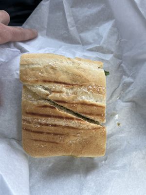 Veggie Panini   at Love Muffin Cafe in Moab