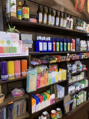 Cosmética vegana at Gaia Almacen Natural in Rosario