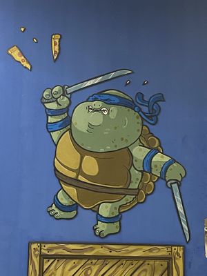 Chubby Leonardo😅 at POW - The Vegan Pizzeria in Copenhagen