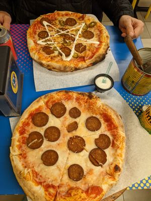 Berlin & Katla at POW - The Vegan Pizzeria in Copenhagen