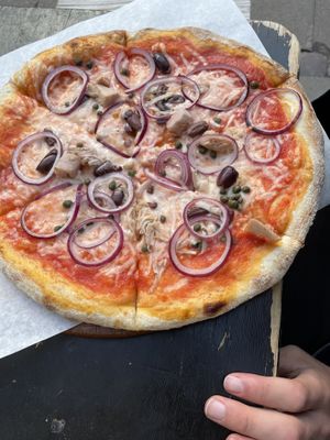 El professor  at POW - The Vegan Pizzeria in Copenhagen