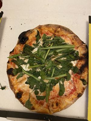 Pizza verde  at POW - The Vegan Pizzeria in Copenhagen