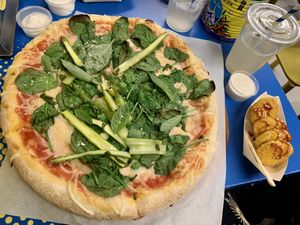 Helsinki pizza   at POW - The Vegan Pizzeria in Copenhagen