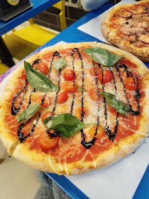 It smells amazing, it looks amazing, it is delicious at POW - The Vegan Pizzeria in Copenhagen