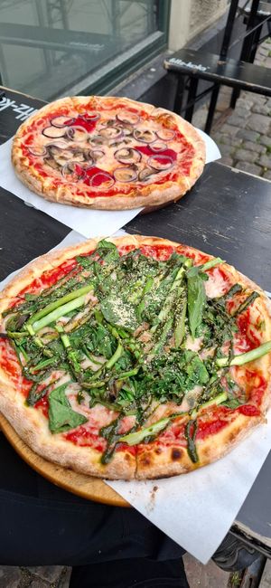 Pizza Denver and Helsinki at POW - The Vegan Pizzeria in Copenhagen