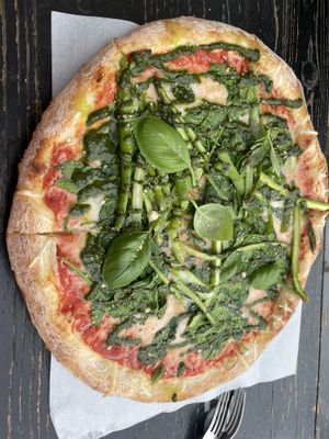 Pizza Helsinki  at POW - The Vegan Pizzeria in Copenhagen