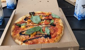 Moscow pizza at POW - The Vegan Pizzeria in Copenhagen