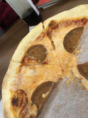 Berlin pizza at POW - The Vegan Pizzeria in Copenhagen