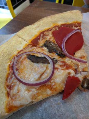 Denver pizza at POW - The Vegan Pizzeria in Copenhagen