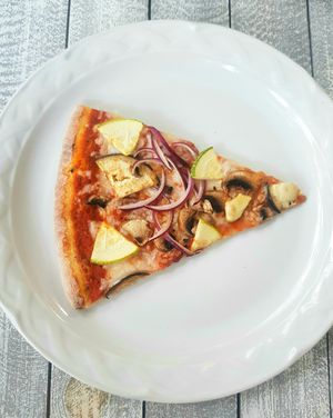 😍😍 at Jonny Como Pizza in Playa Del Carmen