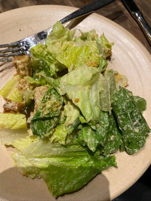 Sunflower Cesar salad 👍🏽 at Double Zero in Venice