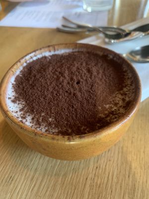 Tiramisu (more like rice pudding) at Double Zero in Venice