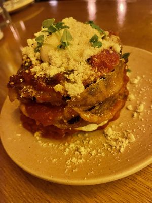 Eggplant Parm YES  at Double Zero in Venice