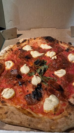 Pepperoni Pizza at Double Zero in Venice