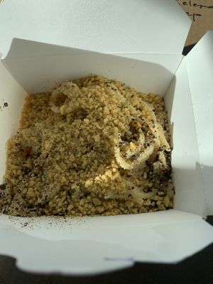 cacio e pepe at Double Zero in Venice