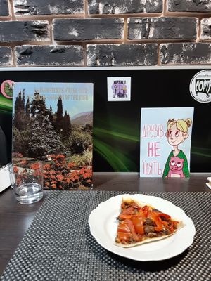 decor at Vegano Hooligano - Bohdana in Kyiv