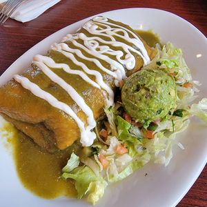 Chimichanga at El Nutri Taco in Portland
