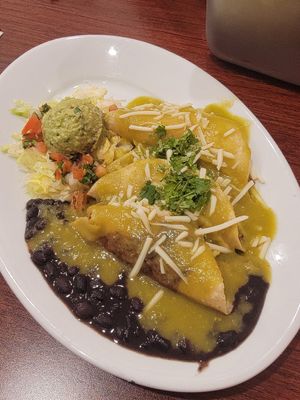 Enchiladas at El Nutri Taco in Portland