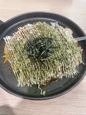 Vegan Okonomiyaki   at Hǎo Quán Chéng in Taichung