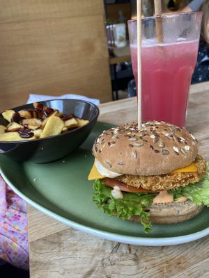 Vegan Geist Burger   at Hans im Glück in Wiesbaden