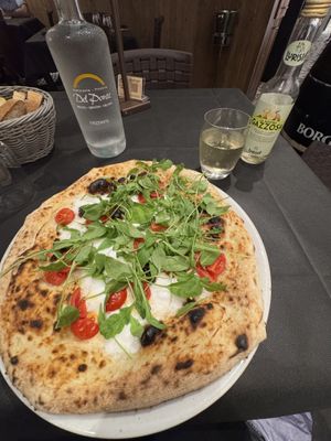   at Pizzeria del Ponte in Genoa