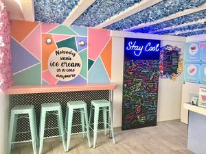 Interior of Below Zero Ibiza in Ibiza Port at Below Zero in Ibiza