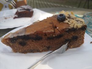 Blaubeer - Zimt - Kuchen at Das Rieberg in Karlsruhe