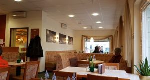 From the inside at Das Rieberg in Karlsruhe