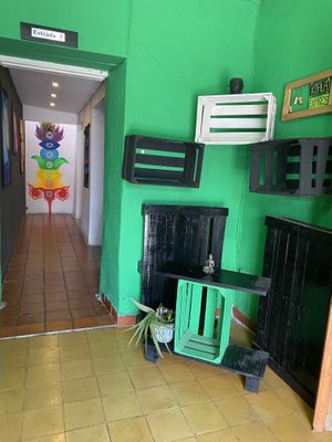 Waiting area at Koala Express in Chihuahua