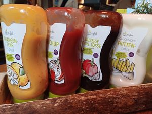 Vegan tafel saus at Hans im Glück in Wurzburg