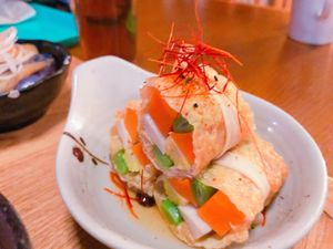 Shinoda-maki (wild veggie rolls) at MUM Veggie Cafe - Eaton in Kowloon