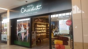 Shopping St Davids 1 at Hotel Chocolat in Cardiff