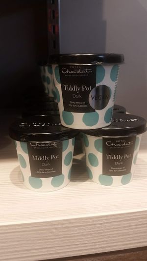 Chocolate Buttons at Hotel Chocolat in Cardiff