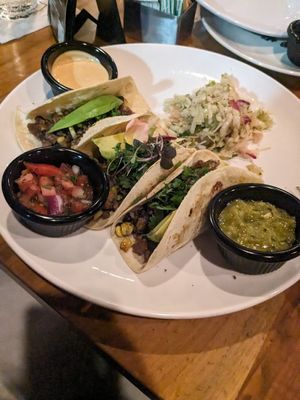 Impossible tacos at Milk Money in Fort Lauderdale