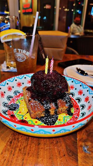 vegan volcano dessert!  at Milk Money in Fort Lauderdale