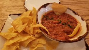 Chili vegano at Margarito in Bilbao