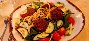 Ensalada mediterrànea at Margarito in Bilbao